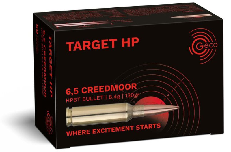 Produktabbildung 6,5 Creedmoor TARGET HP 8,4g/130gr