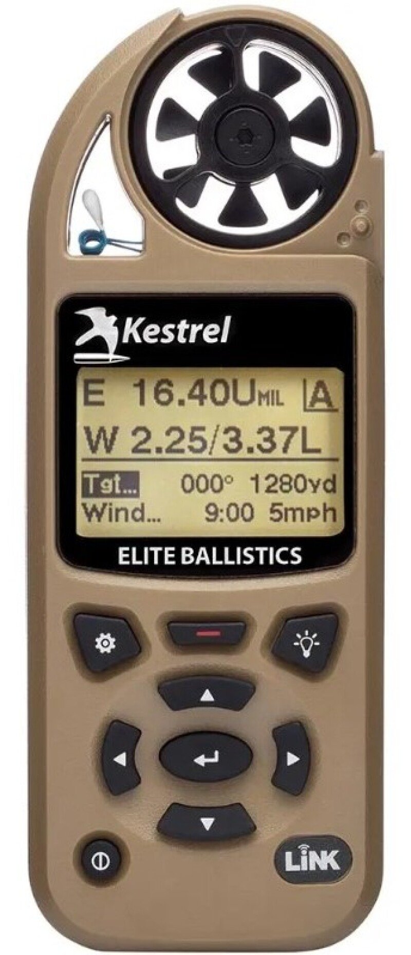 Produktabbildung 5700 Elite Ballistics Wetter-Station / Tan