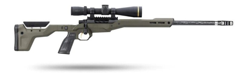 Produktabbildung HNT26 Chassis System / Tikka T3 LA / ARCA / Klappschaft / Cobalt Green