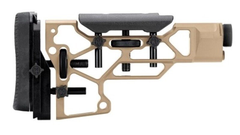 Produktabbildung Skeleton Rifle Stock V5 / Kurz / FDE