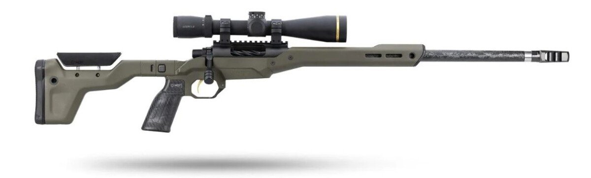 Produktabbildung HNT26 Chassis System / Tikka T3 SA / Standard / Klappschaft / Cobalt Green