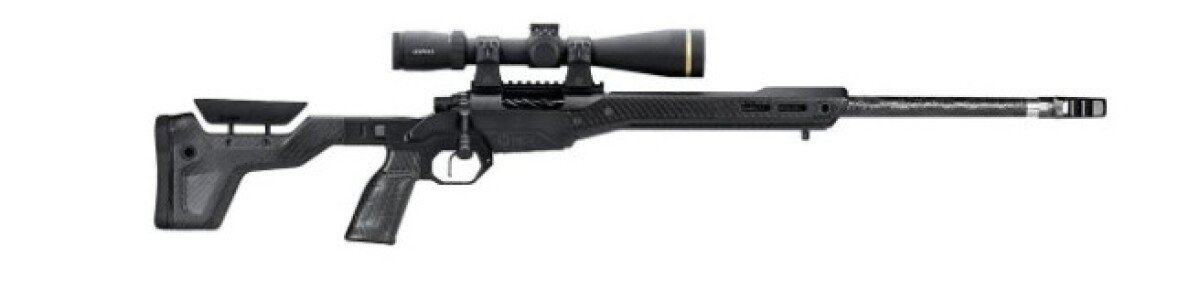 Produktabbildung HNT26 Chassis System / Rem 700 SA / Standard / Klappschaft / Black Carbon Fiber