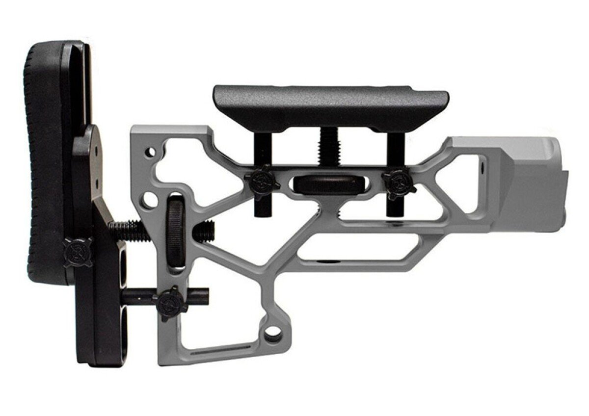 Produktabbildung Skeleton Rifle Stock V5 / Kurz / Grau