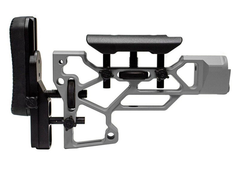 Produktabbildung Skeleton Rifle Stock V5 / Kurz / Grau