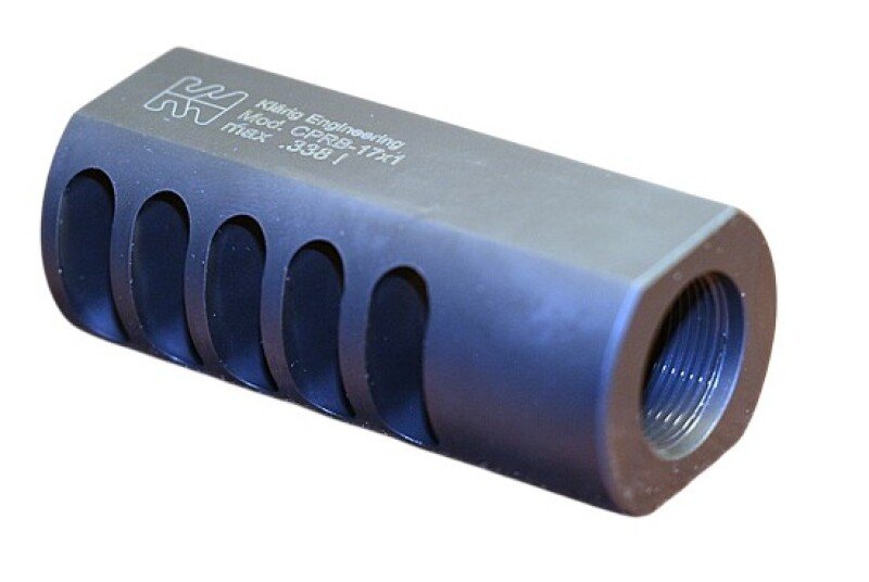 Produktabbildung CPRB 5 Kammer Präzisionsgewehr-Bremse / M18x1