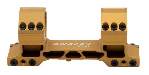 Produktabbildung Blockmontage leicht / 40mm / BH 25mm / 0 MOA / Titangrau