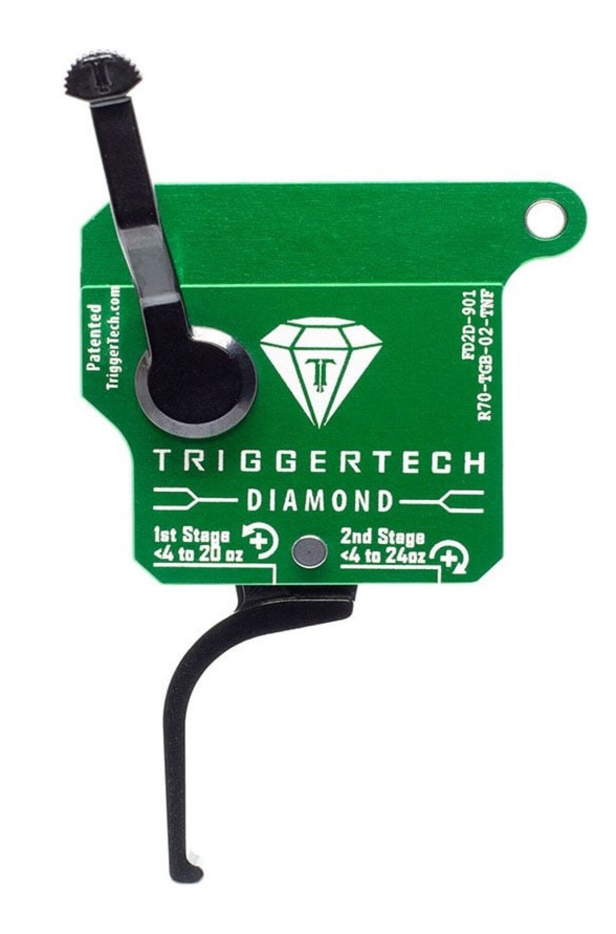 Produktabbildung Rem 700 Diamond / Straight Flat / Two Stage / Right Hand