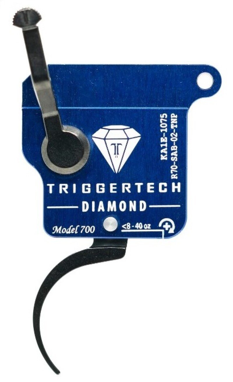 Produktabbildung Rem 700 Rough Diamond / Pro Curved / Single Stage / Right Hand
