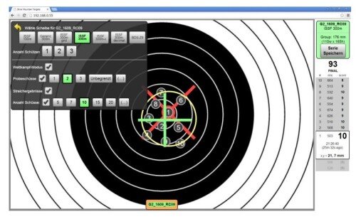 Produktabbildung SOLO Personal eTarget System bis 1000m