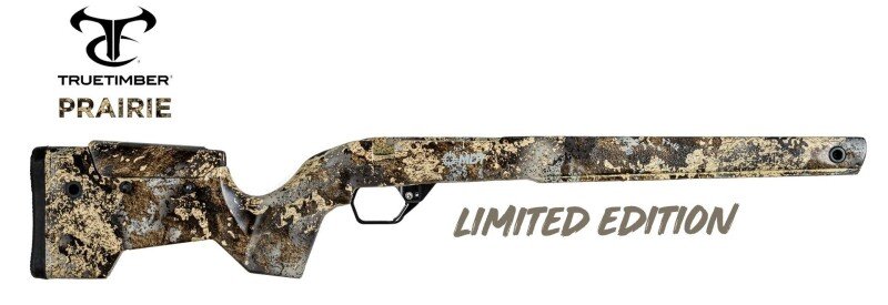 Produktabbildung CRBN Rifle Stock / Remington SA / Hunter Bottom Metal / True Timber Prairie