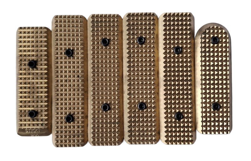 Produktabbildung Pro Chassis Sticky Bars für V-LOK / Full Set / Brass