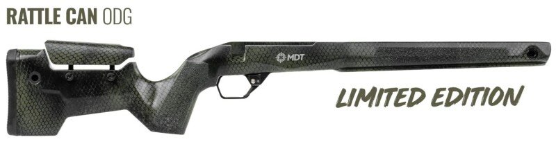 Produktabbildung CRBN Rifle Stock / Remington SA / Hunter Bottom Metal / Rattle Can ODG