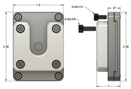 Produktabbildung Link System / Clamp-Lock / weiß