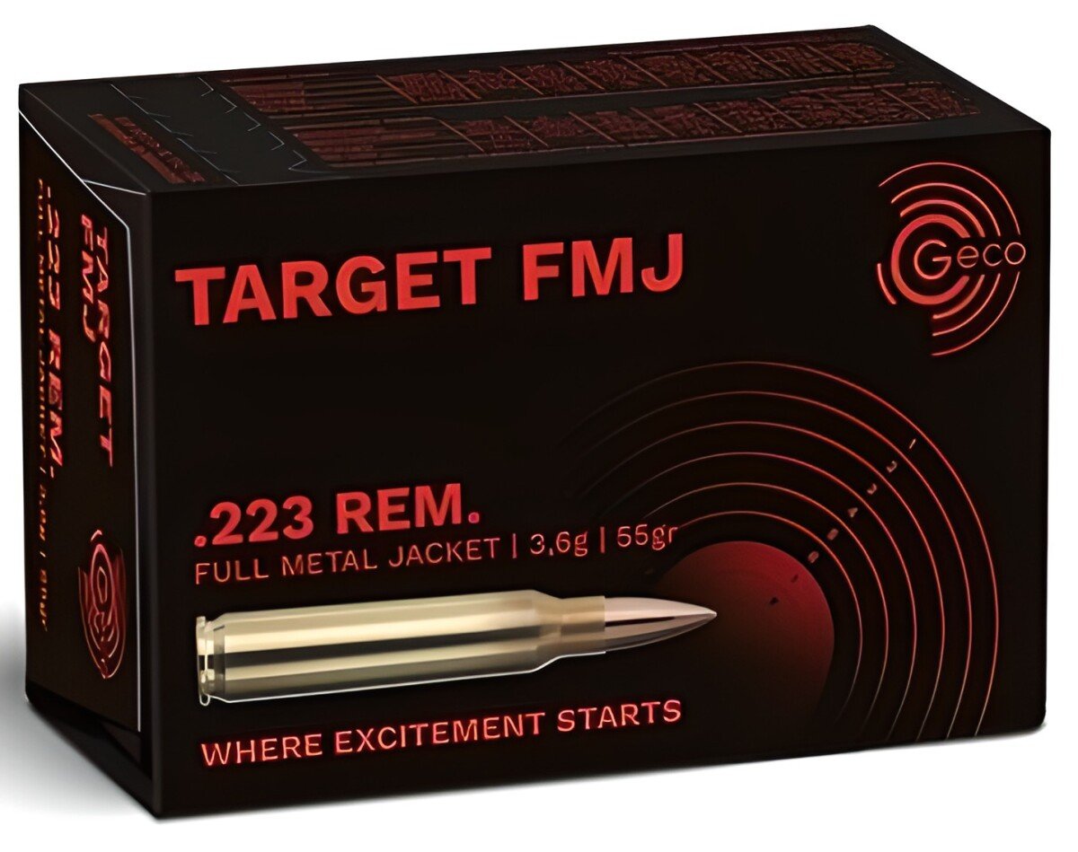 Produktabbildung .223 Rem TARGET FMJ / 55gr / 50 Schuss