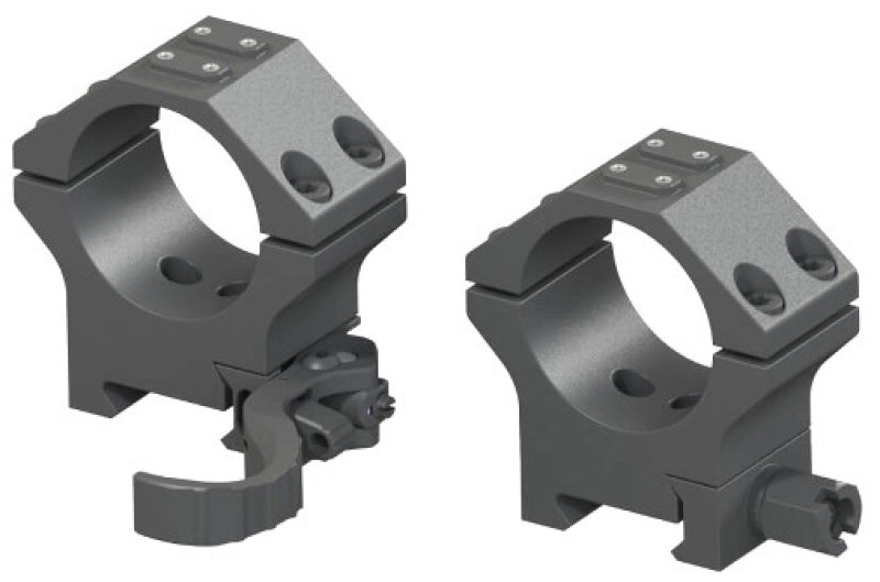 Produktabbildung Zweiteilige Ringmontagen Gen2 / 30mm / 10mm / Hebel