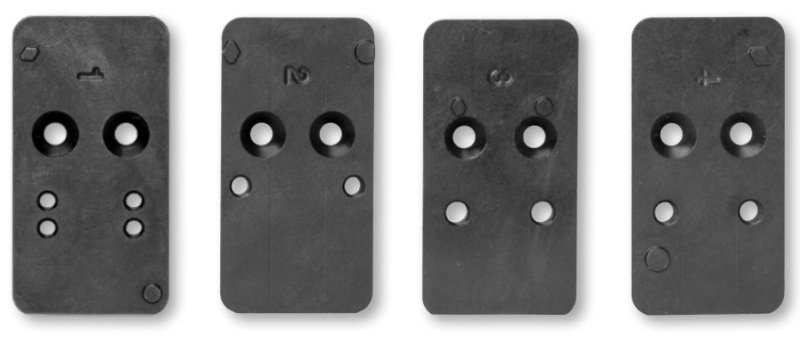 Produktabbildung Montageplatten für SFP9 OR / M3 / Leupold Deltapoint