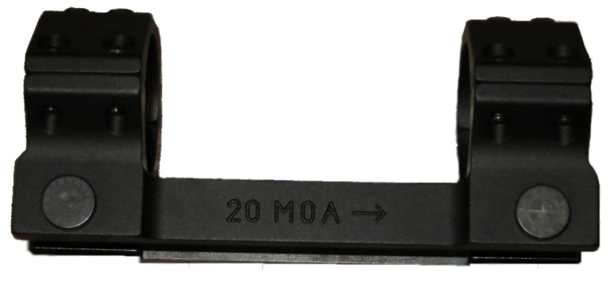 Produktabbildung Recknagel Blockmontage kurz / 30mm / 20 MOA / Mutter / 10mm