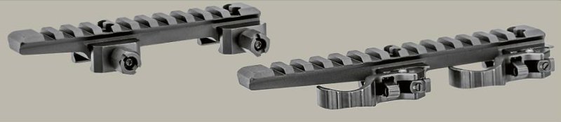 Produktabbildung Recknagel Picatinny Riser / 35mm (G), 130mm (A), 70mm (C), 95mm (E) / Hebel