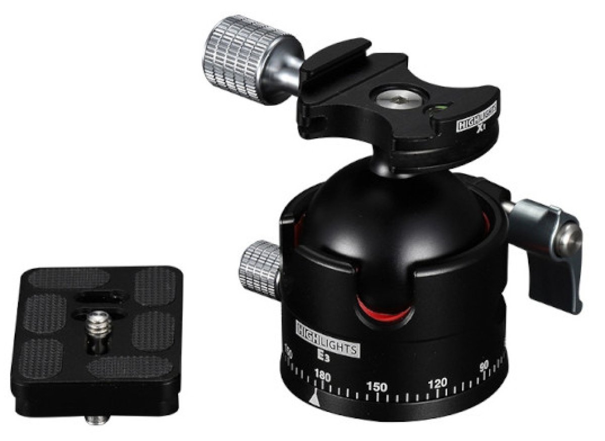Produktabbildung Stativkopf Heavy Duty, Kugelkopf mit ARCA Aufnahme
