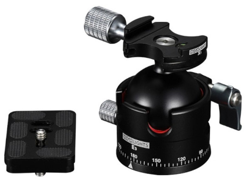 Produktabbildung Stativkopf Heavy Duty, Kugelkopf mit ARCA Aufnahme