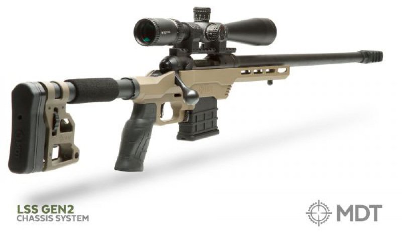 Produktabbildung LSS Gen. 2 Chassis / Remington 700 Long Action / schwarz
