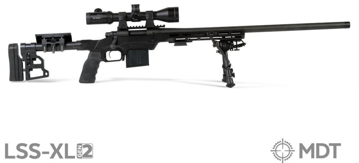 Produktabbildung LSS-XL Gen. 2 / Remington 700 Short Action / schwarz / Carbine Stock